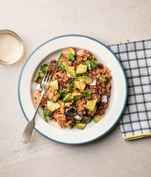 Photo of Baby Marrow & Smoked Chicken Bowl