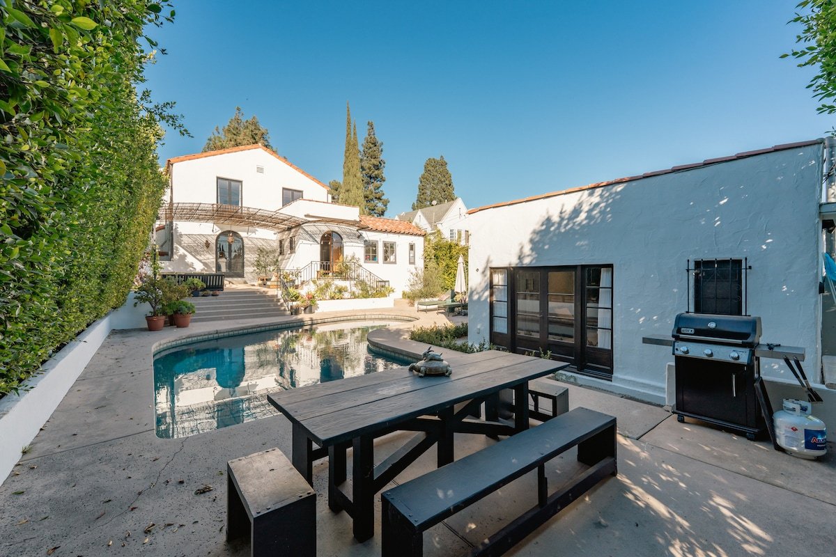 1925 Mediterranean Villa with Pool & Gated Yard gallery image 4