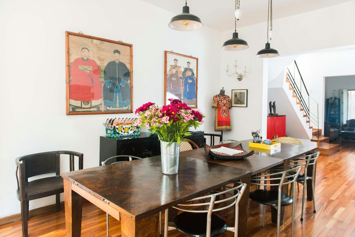 Private Condesa House with pool in calm street gallery image 2