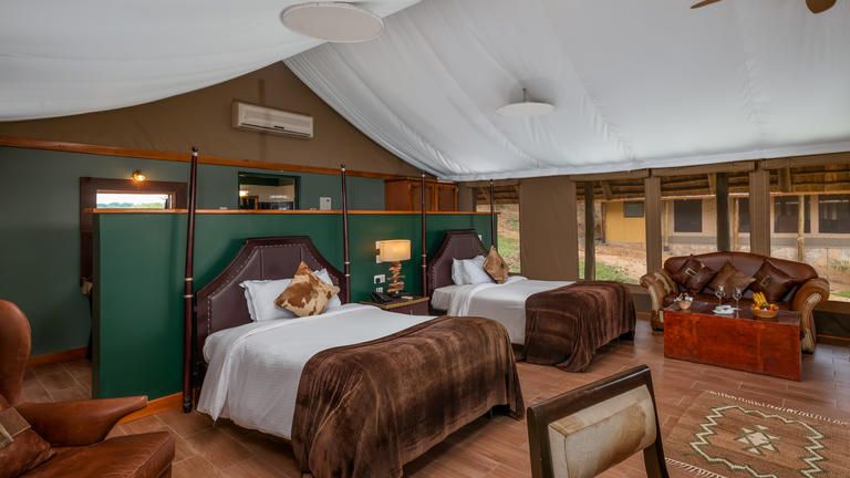 Chobe Safari Lodge Uganda Superior Family Tent