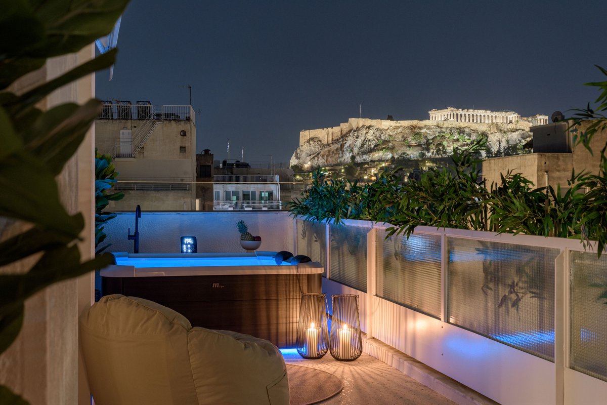 Acropolis View Plunge Pool Loft
