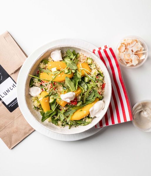 Photo of Summer Mango Couscous Bowl