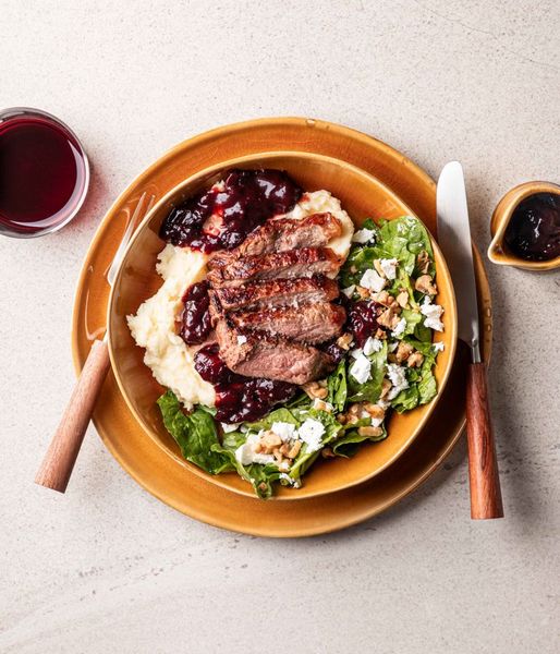 Photo of Cherry Sauce & Beef Sirloin
