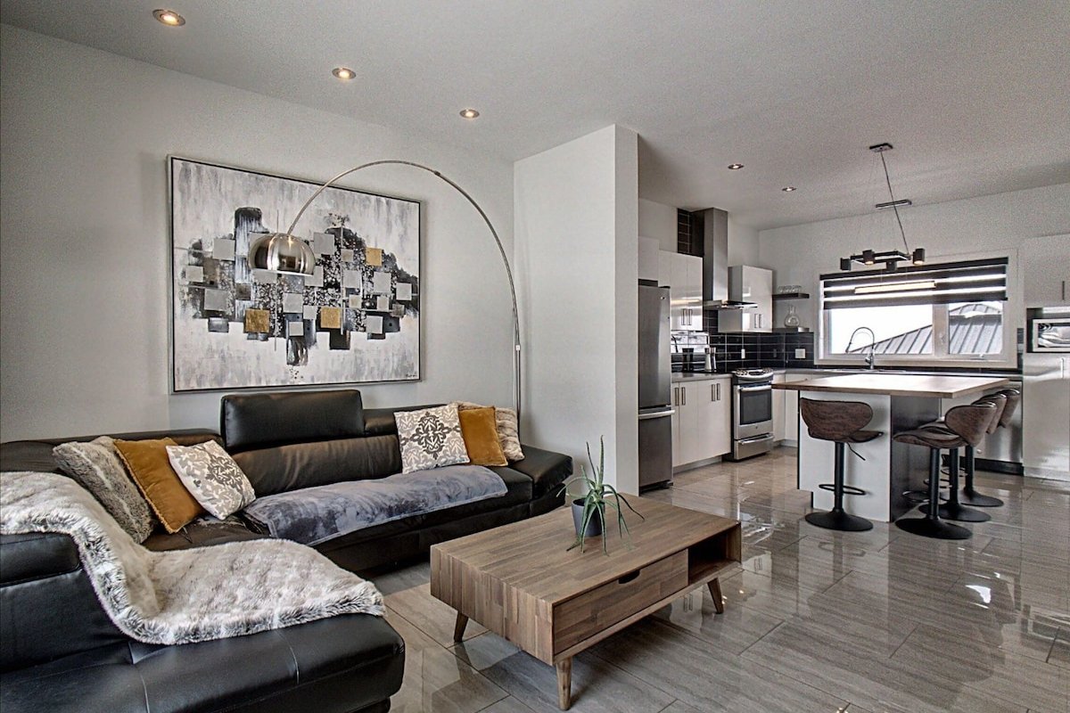 Maison luxe près du Vieux-Québec Chalet Nature gallery image 5