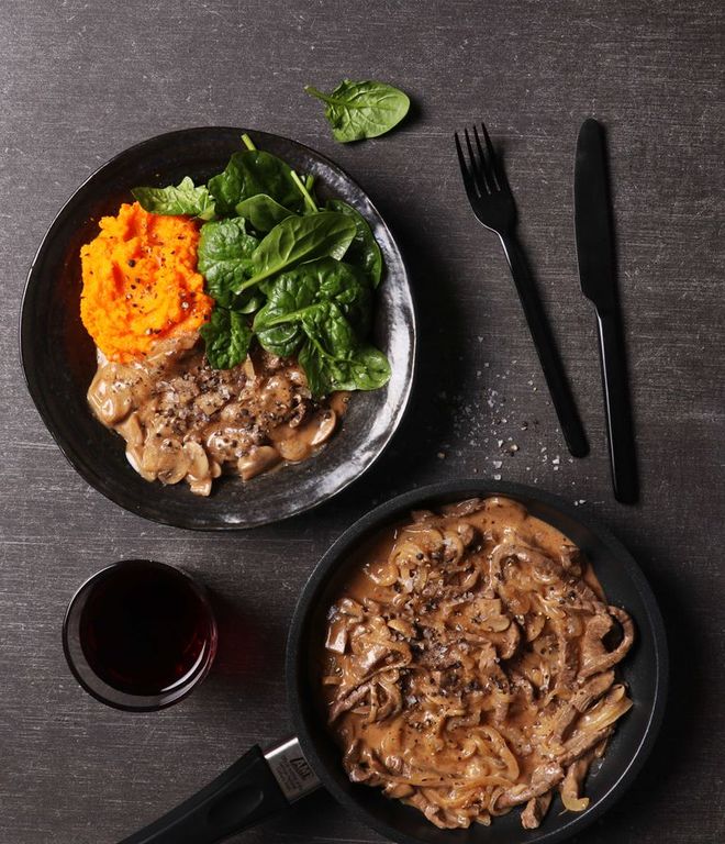 Photo of Velvety Venison Stroganoff
