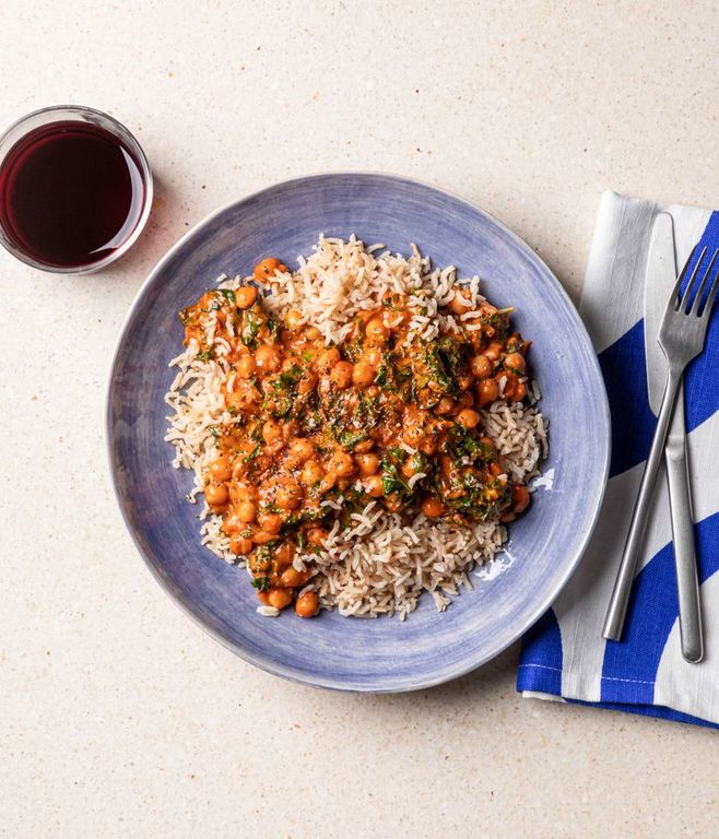 Photo of Creamy Vegetarian Chickpea Stew