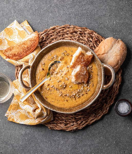 Photo of Vegetarian Brie & Butternut Soup