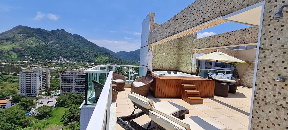 Cobertura Alto Padrão Vista Única Jacuzzi Sauna gallery image 3