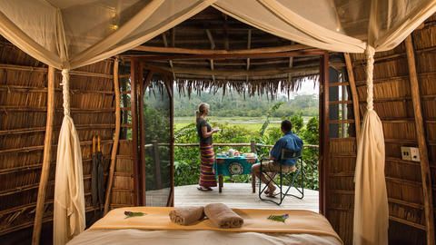 Lango Lodge - Kamba African Rainforest Experiences - Chalet interior