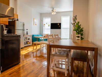 SPACIOUs Duplex w/ Pvt Bckyrd 2 Bathrooms & more