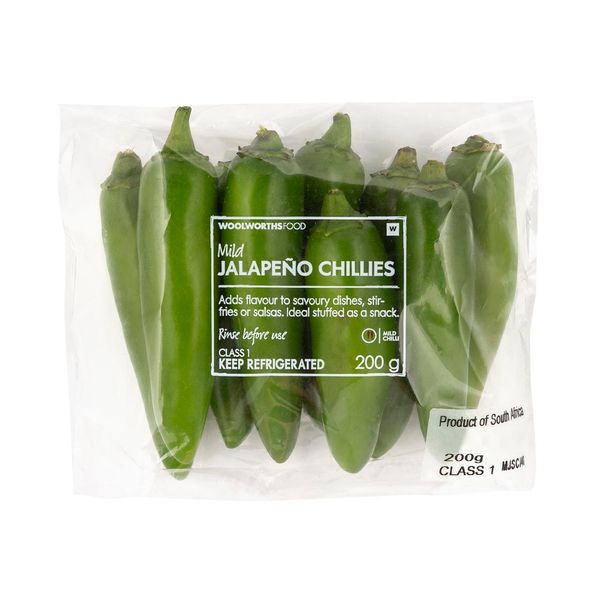 Photo of Mild Jalapeño Chillies 200 g
