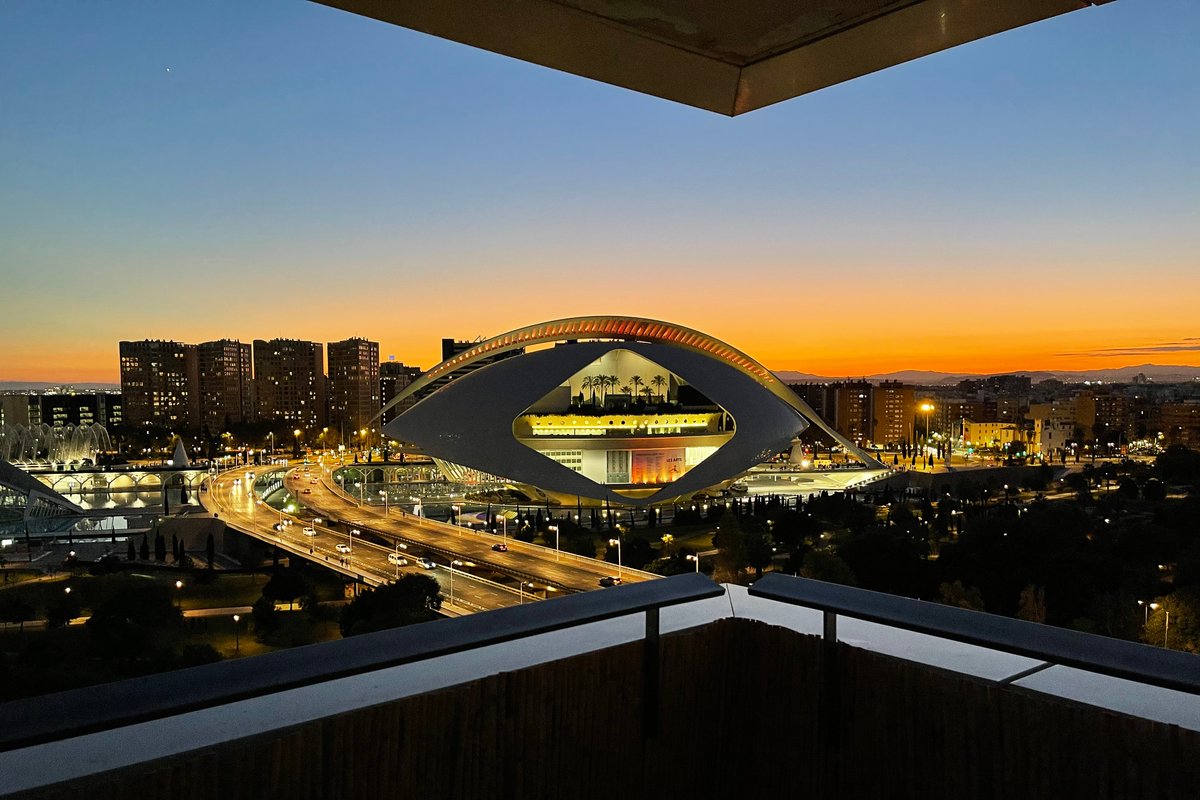 City of Arts & Sciences views apartment
