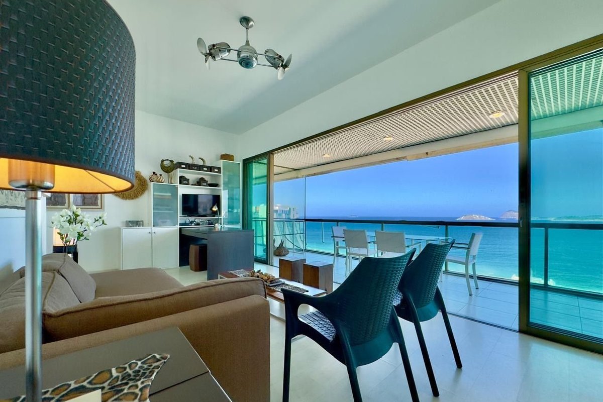 Stylish apt w/ Breathtaking View/Heart of Ipanema