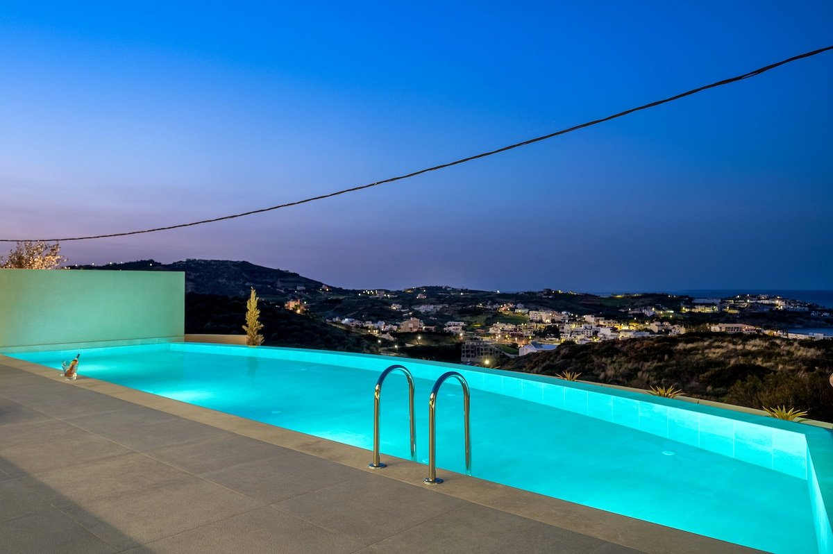 Majo Kyma Villa Sea View-Heated Pool-Gym-Sauna gallery image 4