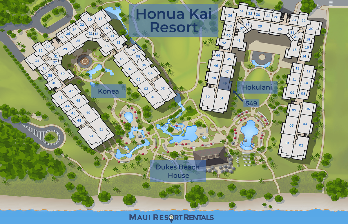 Maui Resort Rentals: Honua Kai Hokulani 549 gallery image 3