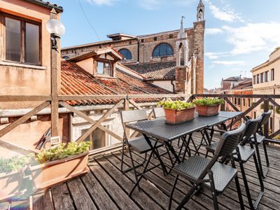 Unique Rooftop!3BDR Authentic Venetian Townhouse