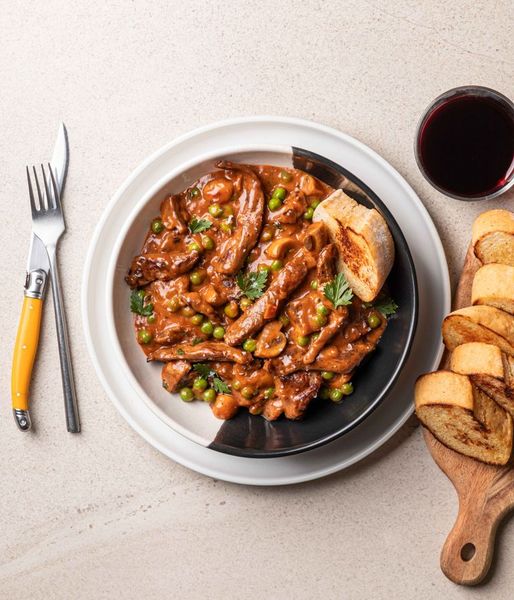 Photo of TRILLENNIUM’s Creamy Ostrich Stroganoff