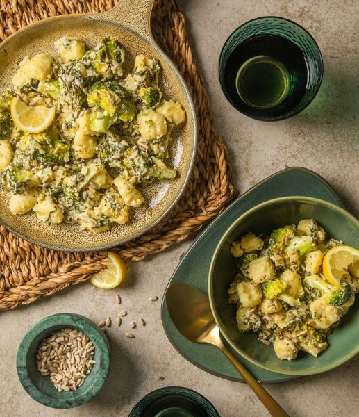 Photo of Creamy Roasted Broccoli Gnocchi