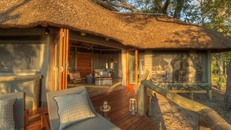 Camp Moremi Luxury Safari Tent