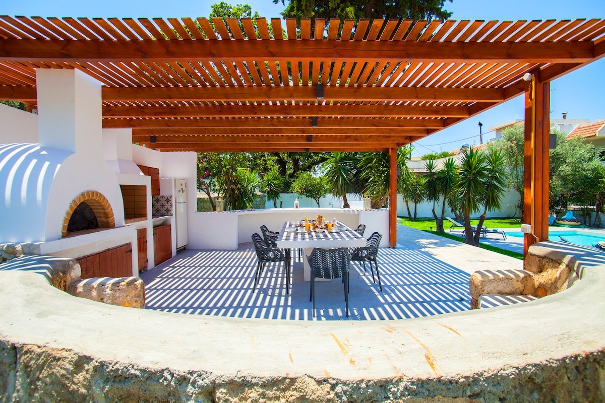 Bella Foresta Villa 2, Ixia, Rhodes, Luxury Five bedroom Villa gallery image 3