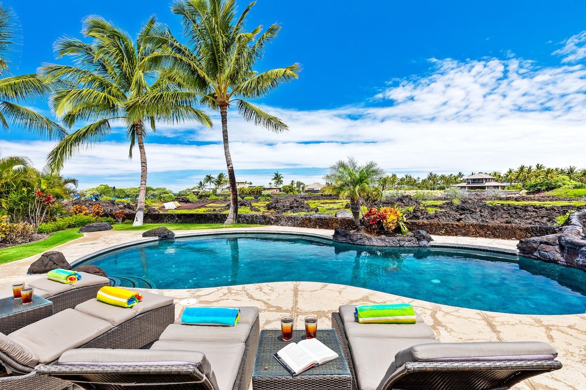 Great Family Home at Kolea with Pool, Sleeps 12! gallery image 4