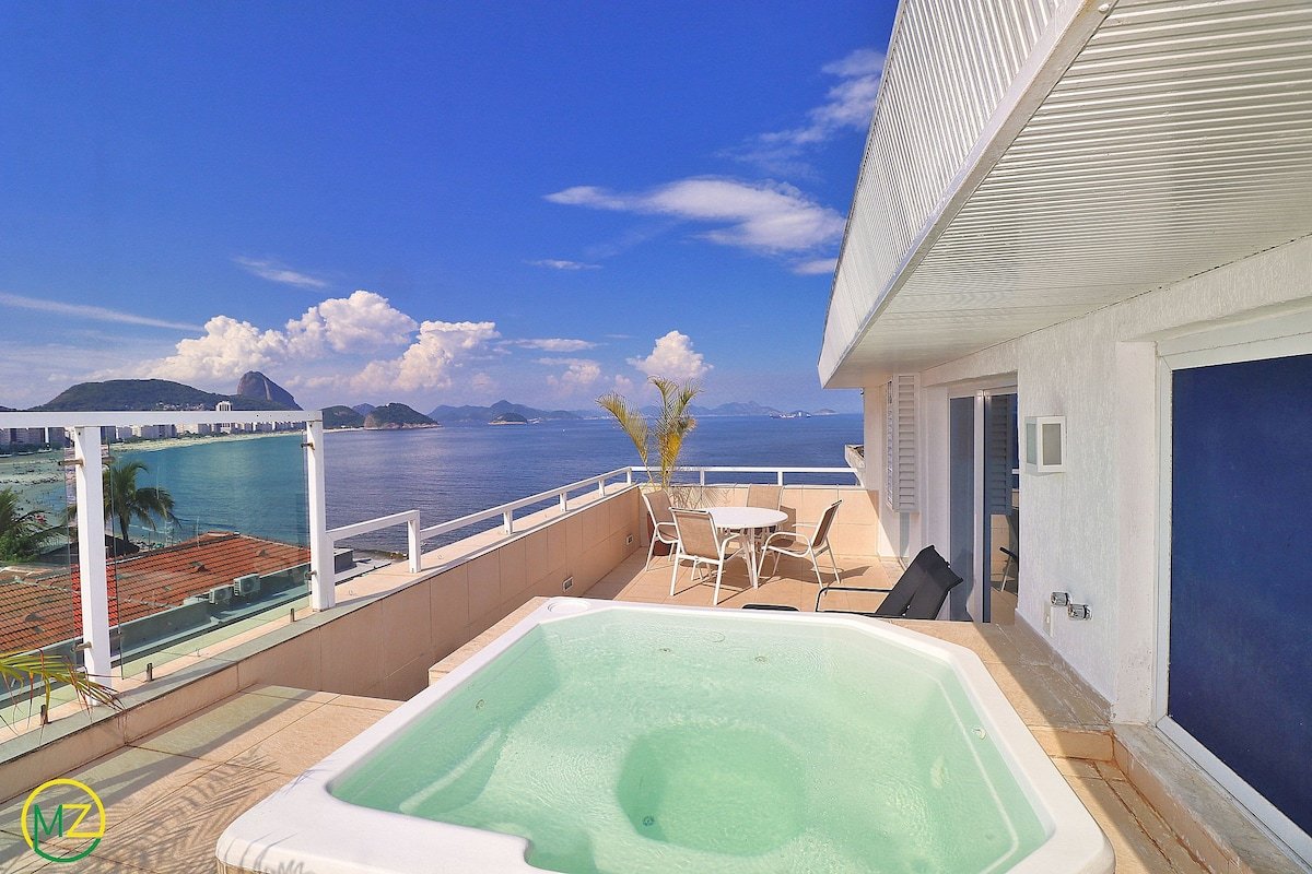 Amazing duplex penthouse with jacuzzi and sea view gallery image 2