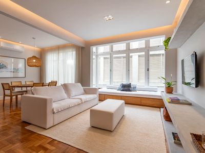 Conforto e silêncio no Leblon.