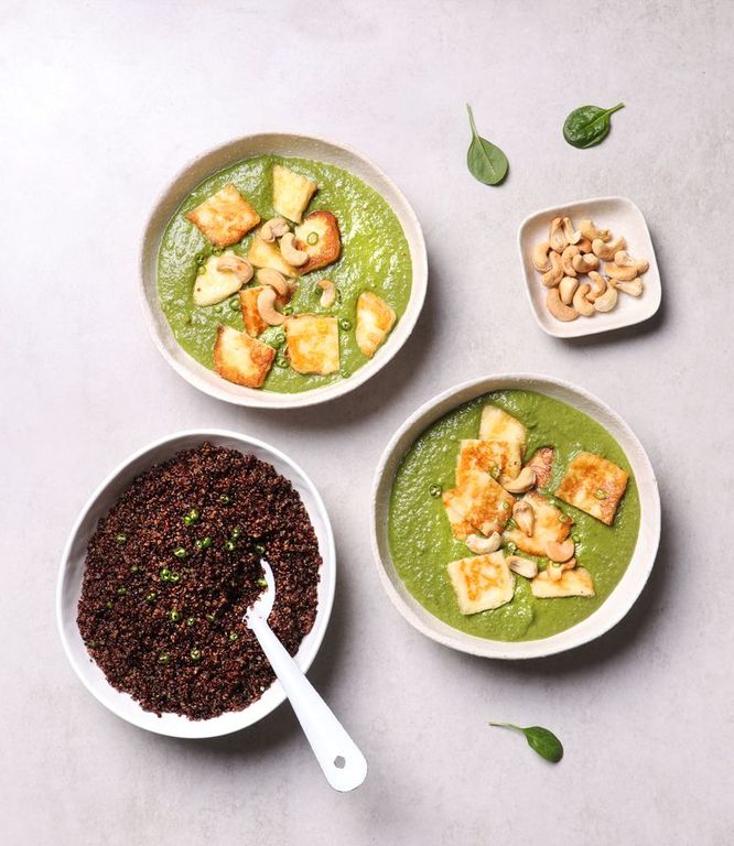 Photo of Silky Palak Halloumi
