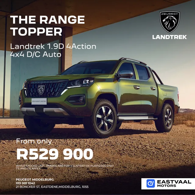 Peugeot Landtrek 1.9D 4Action 4X4 DC Auto