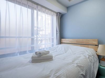 NEW/新築/2階/新宿/神楽坂/駅徒歩2分/2寝室/2バスルーム/2トイレ/最大3名/EV無し/B