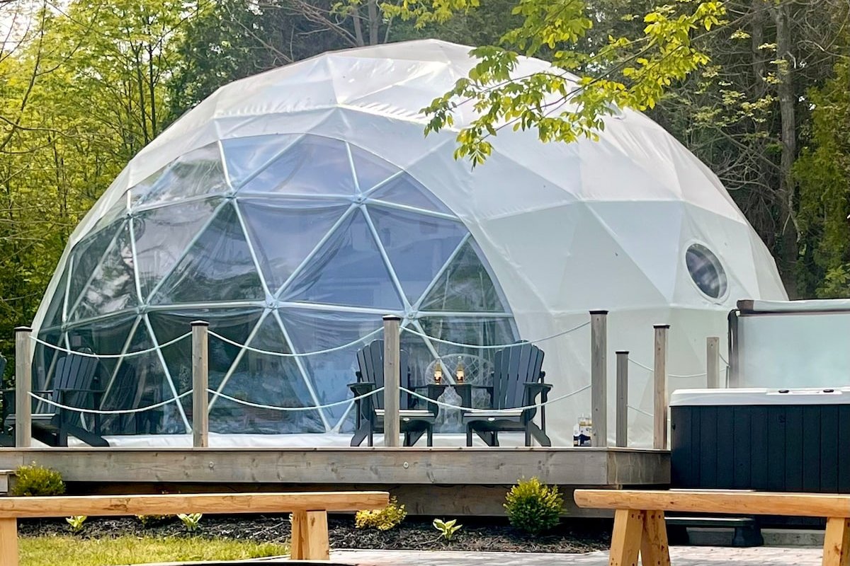 Geodome water view stay on Grand Manan Island gallery image 2