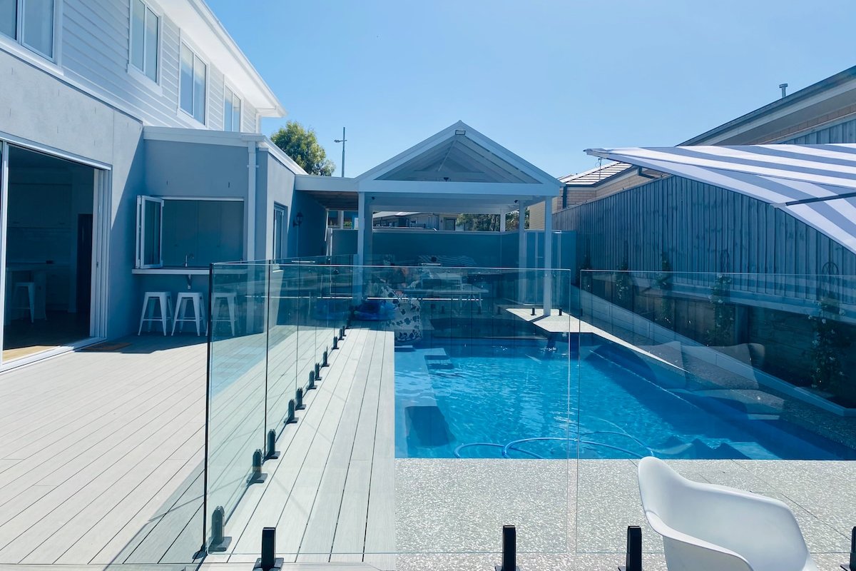 Sun-drenched brand new family home with pool gallery image 2