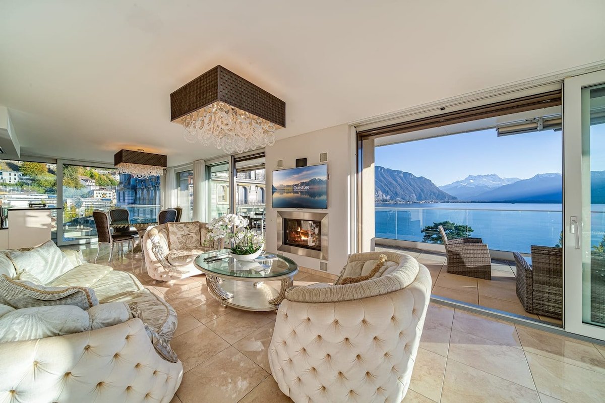Luxury Penthouse in Montreux City with Lake View gallery image 2