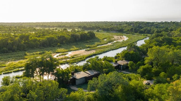 Tengile River Lodge - Bird's Eye View