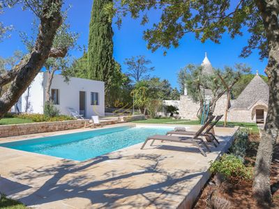 TD Trulli Tortorella with Nature Pool & Sauna