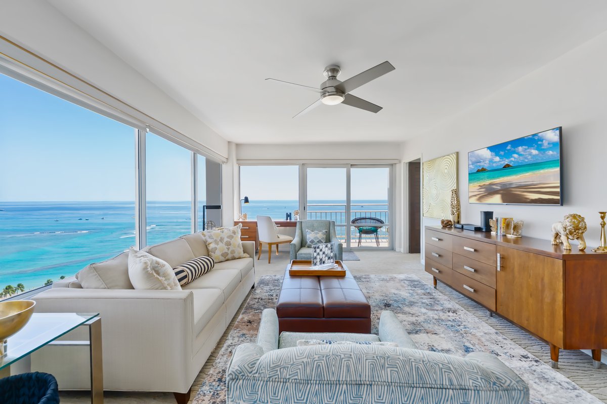 The Ali’i Luxe 2BR and 2BA of Waikiki