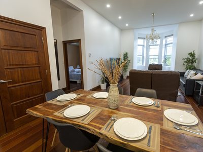 High ceilings open space perfect for group