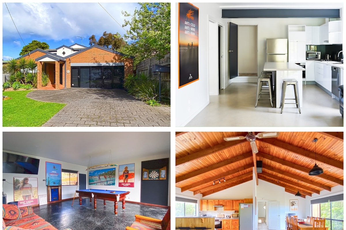 Jan Juc Surfcoast Retreat. Sleeps up to 14. Pets gallery image 4