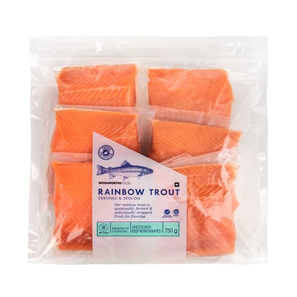 Photo of Rainbow Trout Portions 750 g