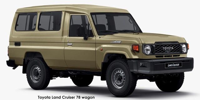 TOYOTA LANDCRUISER 76 2.8 GD-6 VX S/W A/T - 0 