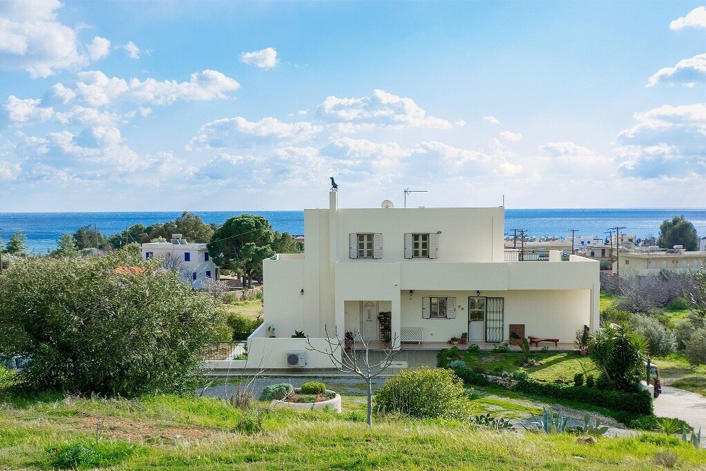 Family Villa NIKOS Meerblick&heizbarer Pool! Luxus