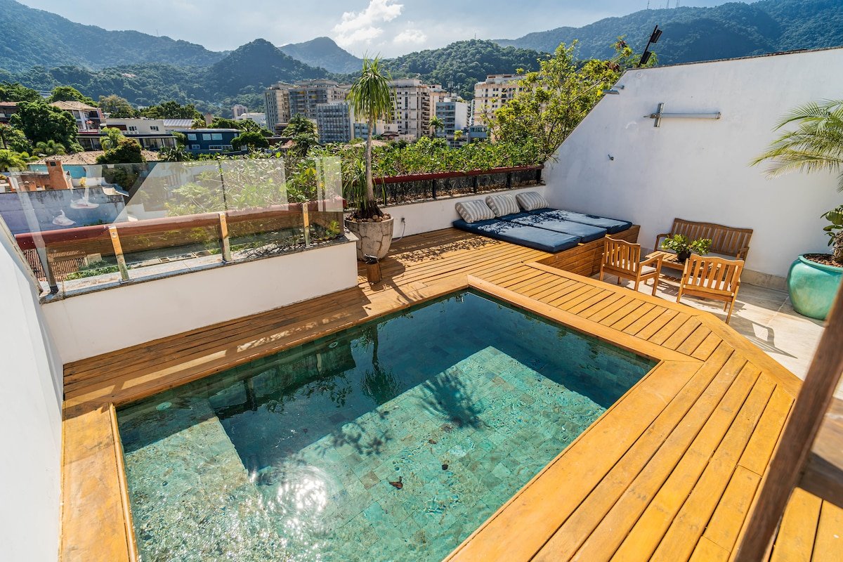 Unbelievable PH, Leblon! Amazing view and privacy! gallery image 2