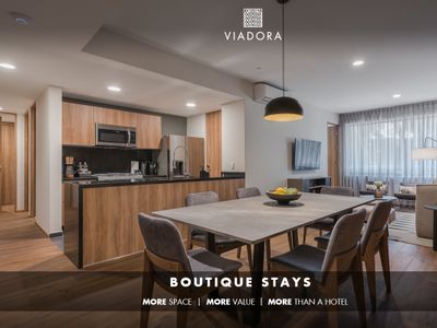 Condesa- Spacious Ste Live/Work 2BR 2BA 5pax