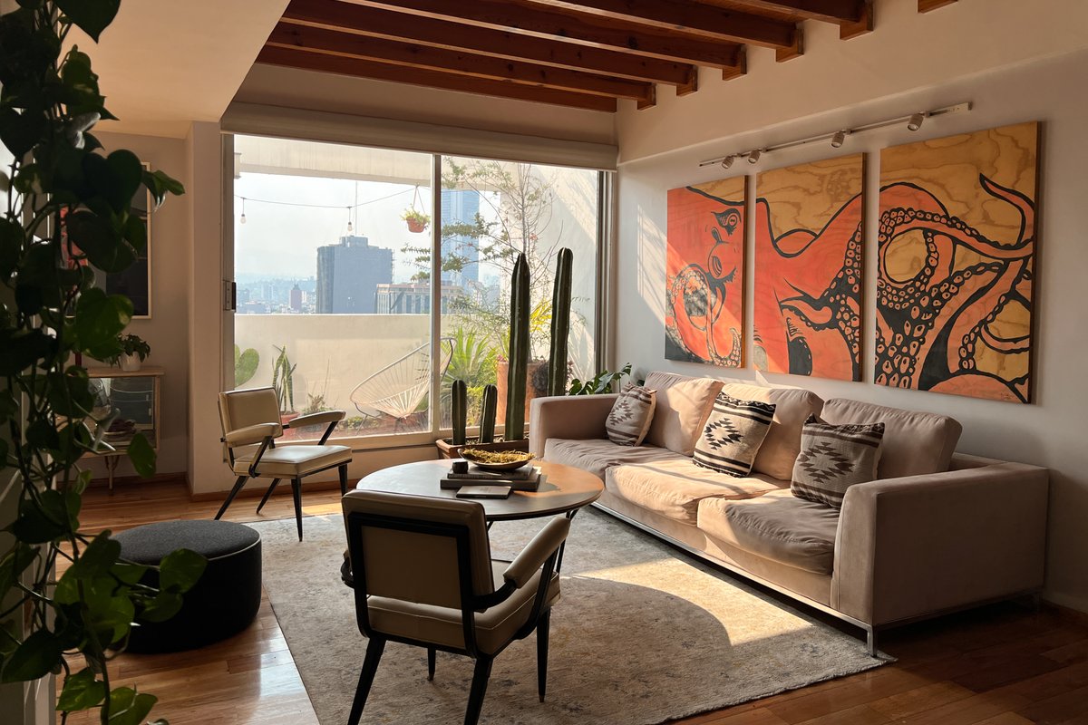 Penthouse en la Roma y la mejor vista de la ciudad