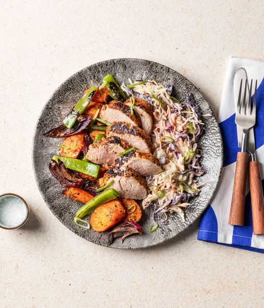 Photo of Pork Fillet & Creamy Slaw