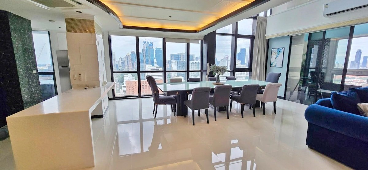 ⭐ Executive Penthouse & patio (Lumpini)+Netflix ⭐ gallery image 4
