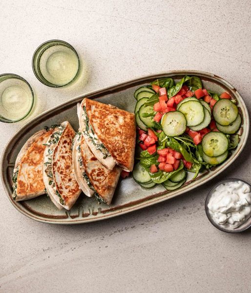 Photo of Spanakopita-Style Vegetarian Tortillas