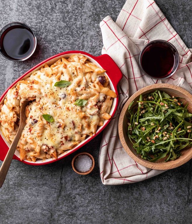 Photo of Baked Sun-dried Tomato Pasta