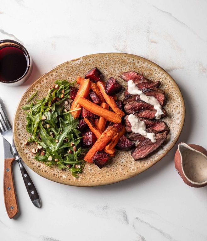 Photo of Ostrich Fillet & Horseradish Sauce