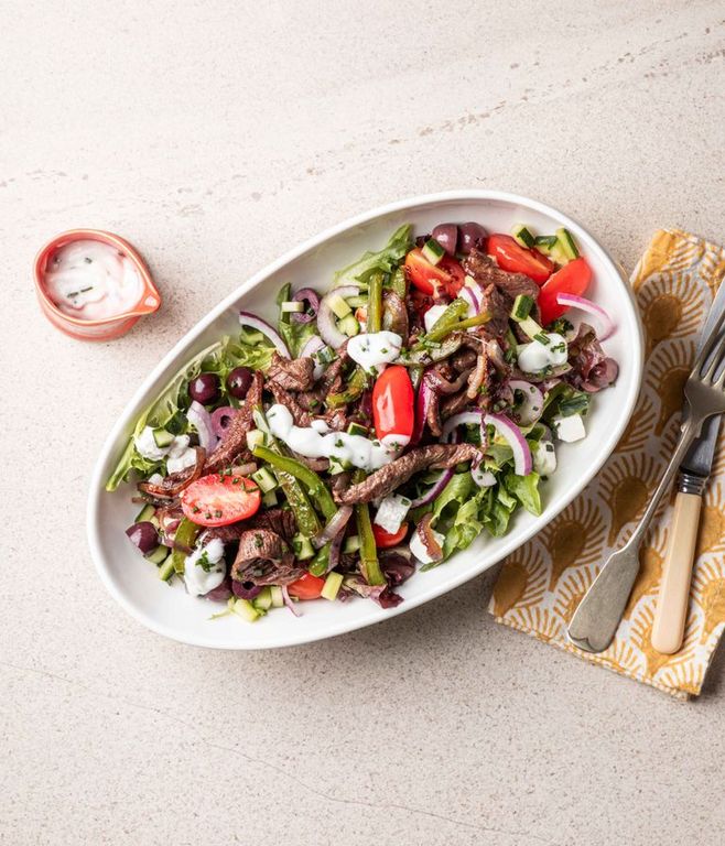 Photo of Mediterranean Beef Bowl